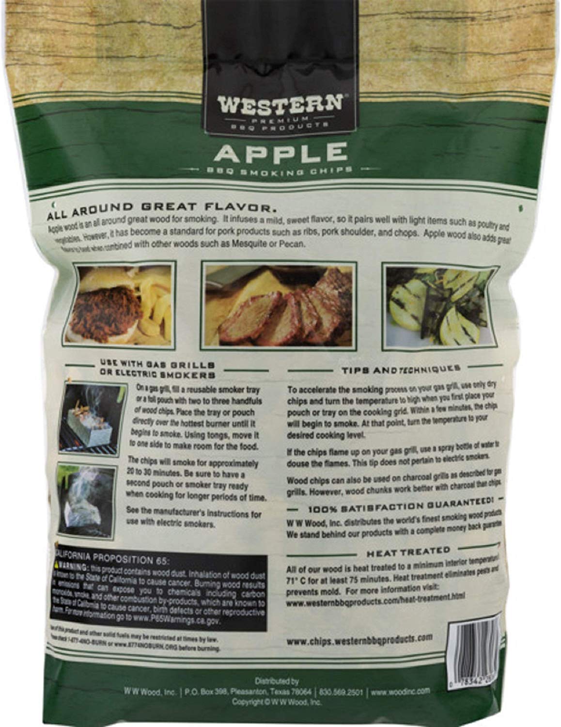 Western BBQ Prodcuts Whole chicken smoked with pecan chips for depth.