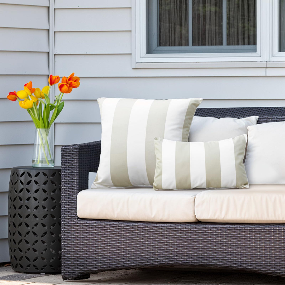Western Home machine washable pillow cover designed for easy cleaning.