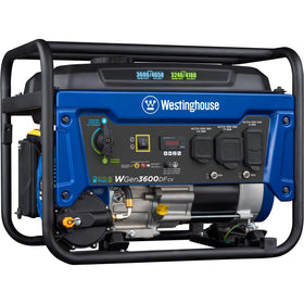 Westinghouse 4650-peak-watt dual-fuel generator for versatile power on the go.