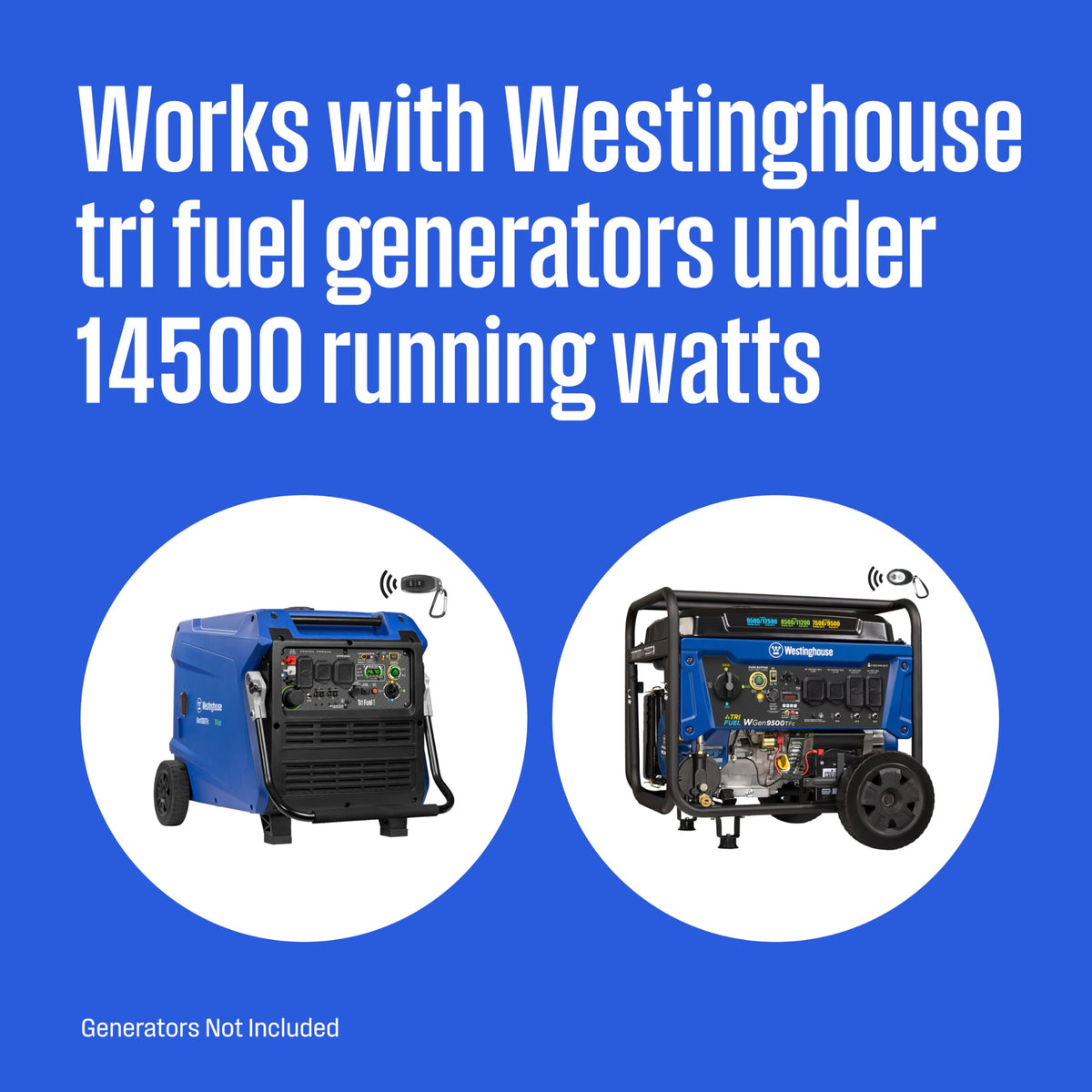 Westinghouse durable brass fittings ensure corrosion resistance and a secure connection