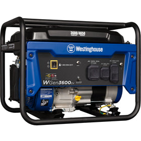 Westinghouse WGen3600CV CO sensor panel for safer portable power