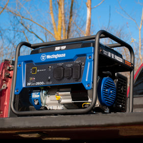 Westinghouse WGen3600CV recoil start for easy ignition on the go