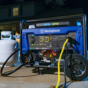 Westinghouse WGen3600DFC dual‑fuel capability for flexible fueling options