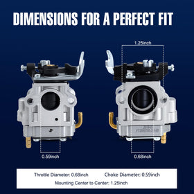 Wetenex air filter included to protect engine from dust and debris