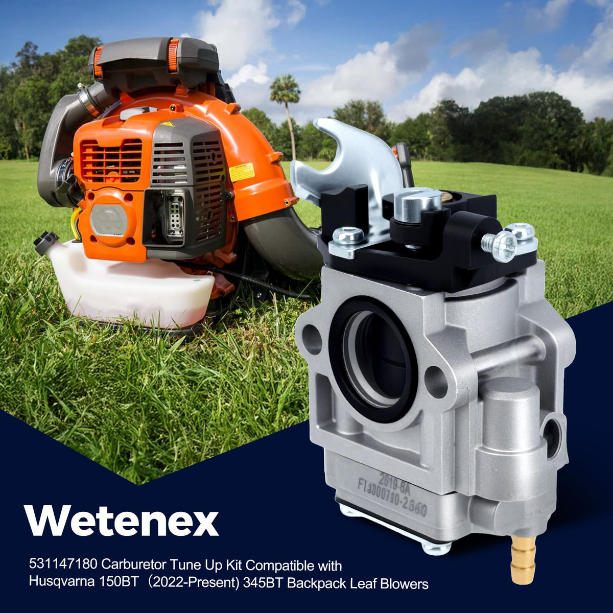 Wetenex 531147180 components displayed for easy installation