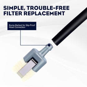 Chainsaw-trimmer compatibility; fits 3/16 inch fuel line up to 30cc.