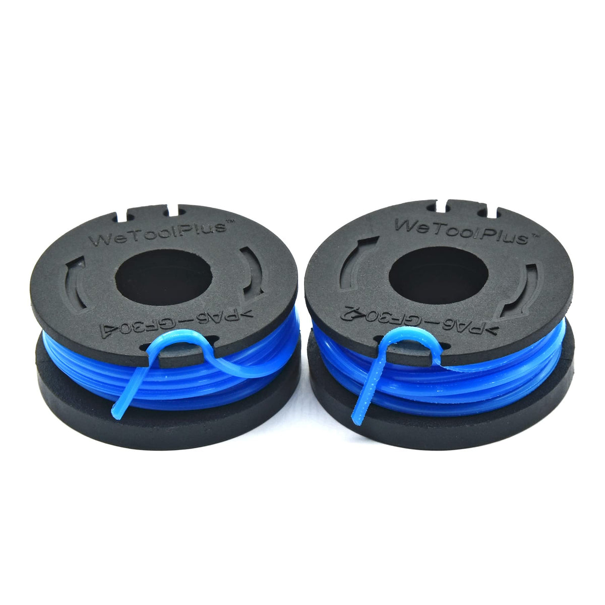 WETOOLPLUS 2-pack replacement spools for Bauer 19115C-B enable quick back-up trimming tasks