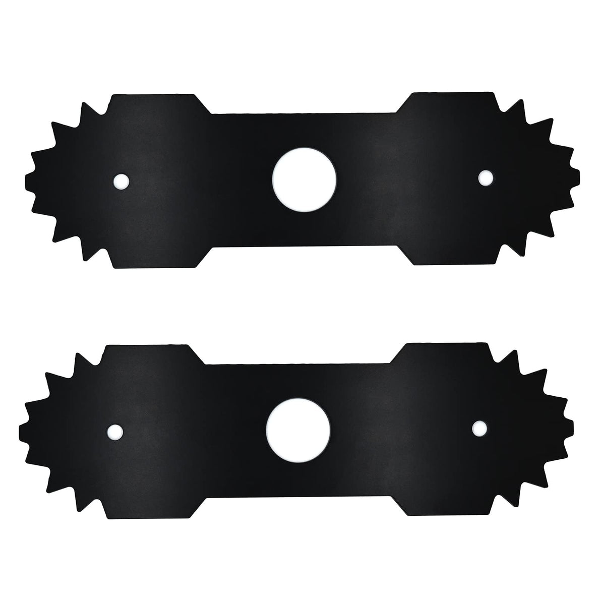 WETOOLPLUS beveled edges prevent grass wrapping for cleaner edges.