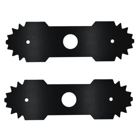WETOOLPLUS beveled edges prevent grass wrapping for cleaner edges.