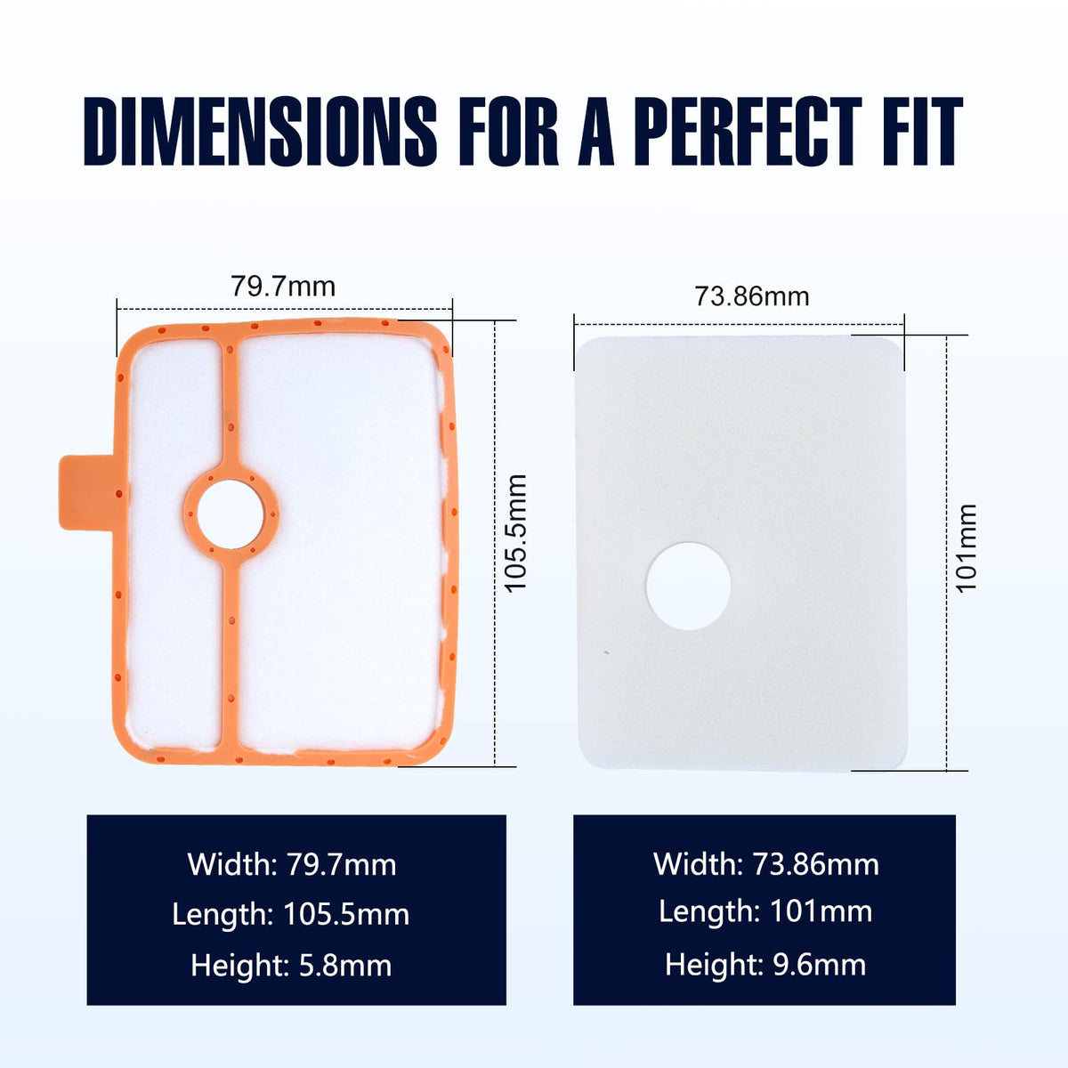 Wetenex filter pack for Husqvarna 345BT helps maintain peak performance.