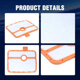 White 535316301 filter for Husqvarna 150BT highlights post-2022 compatibility.