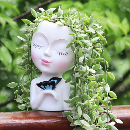 WEWEOW face planter in durable resin for outdoor use
