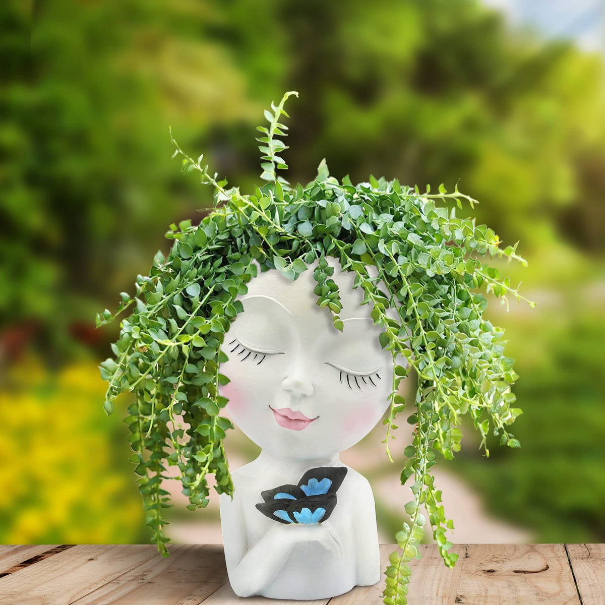 WEWEOW face planter doubles as small desk storage