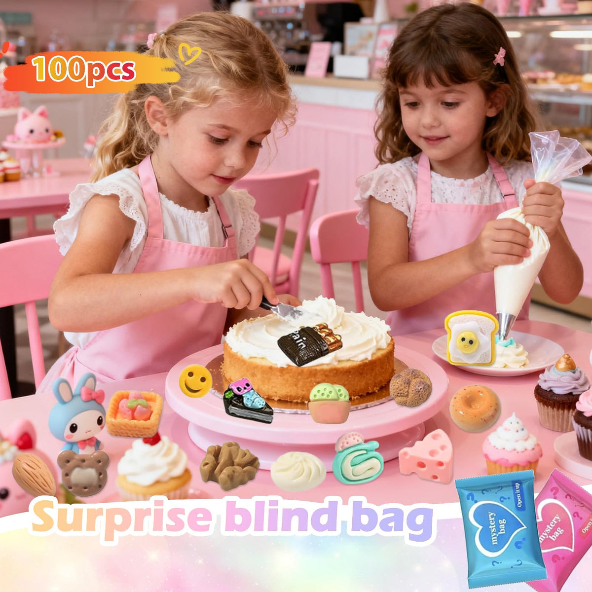 Wewwewa mini resin food dessert figures ideal for cake toppers and display