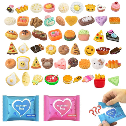 Wewwewa mystery food blind bag set offers colorful resin charms for playful decor and gifting