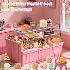 Wewwewa resin food charms for DIY projects and creative décor