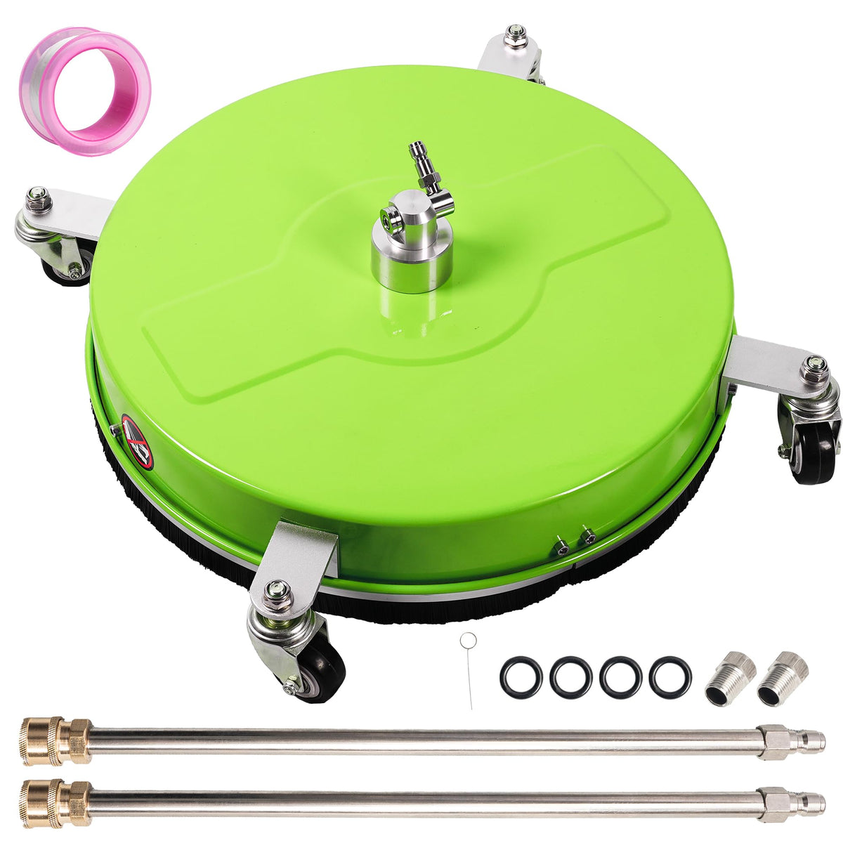 Wexo Palindrog 19 inch surface cleaner front view for wide area cleaning.