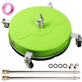 Wexo Palindrog 19 inch surface cleaner front view for wide area cleaning.