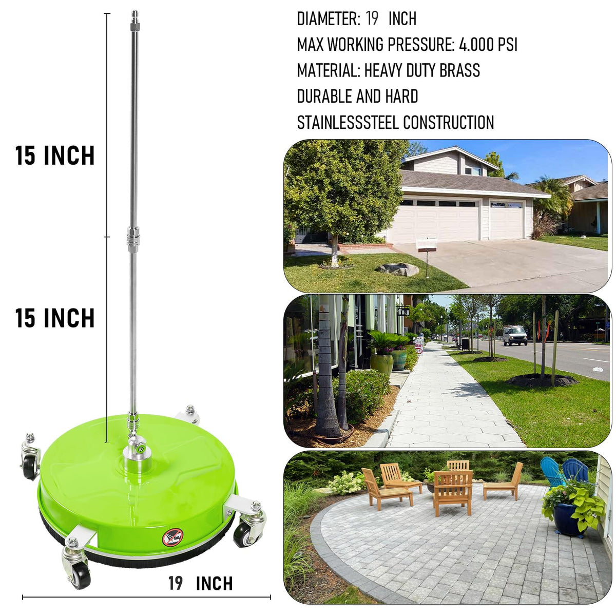 Wexo Palindrog with four wheels enables smooth maneuvering across large surfaces.