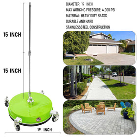 Wexo Palindrog with four wheels enables smooth maneuvering across large surfaces.