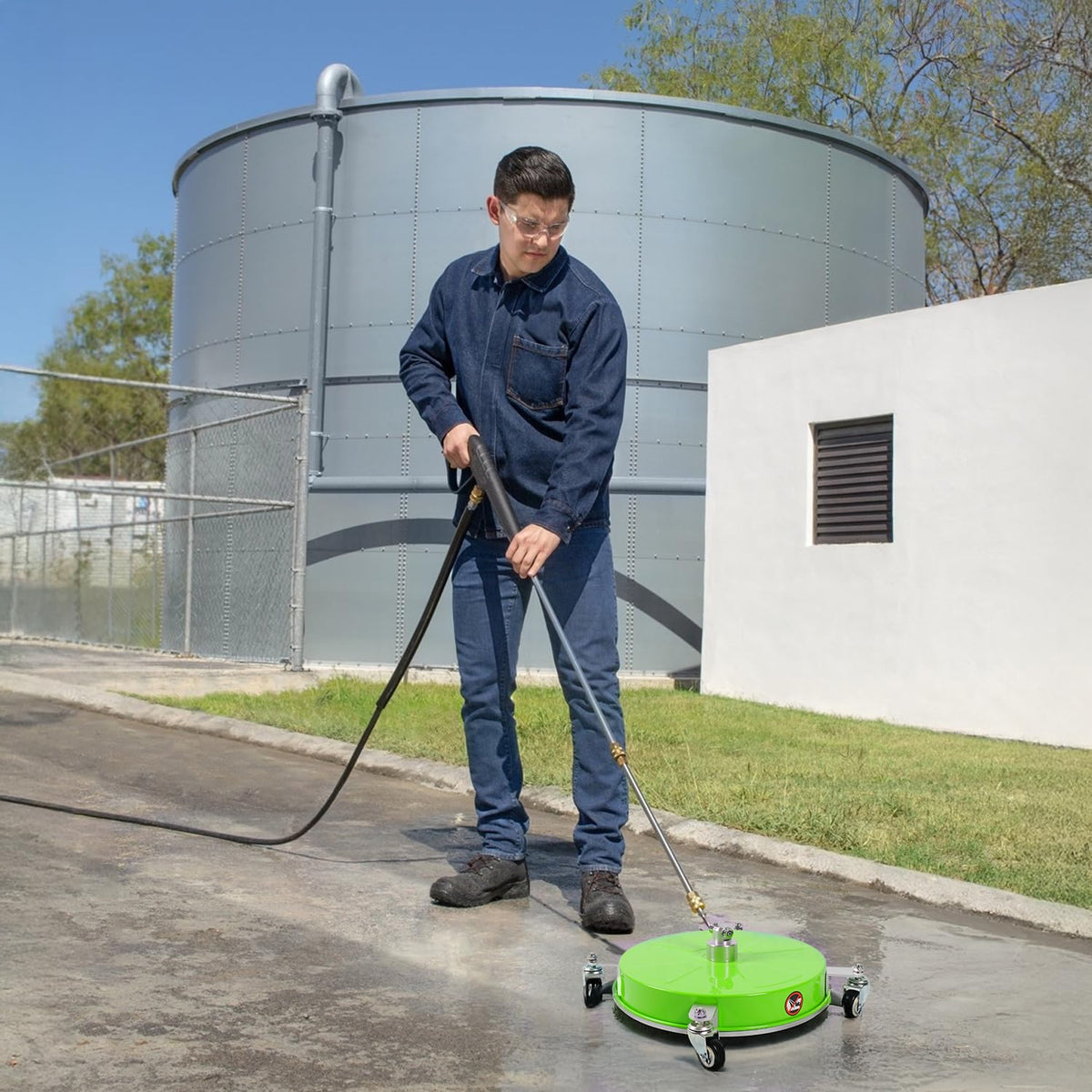 Wexo Palindrog built-in filter helps prevent clogs during cleaning
