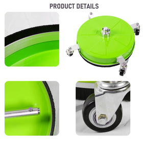 Wexo Palindrog four wheels enable smooth, precise movement across large areas