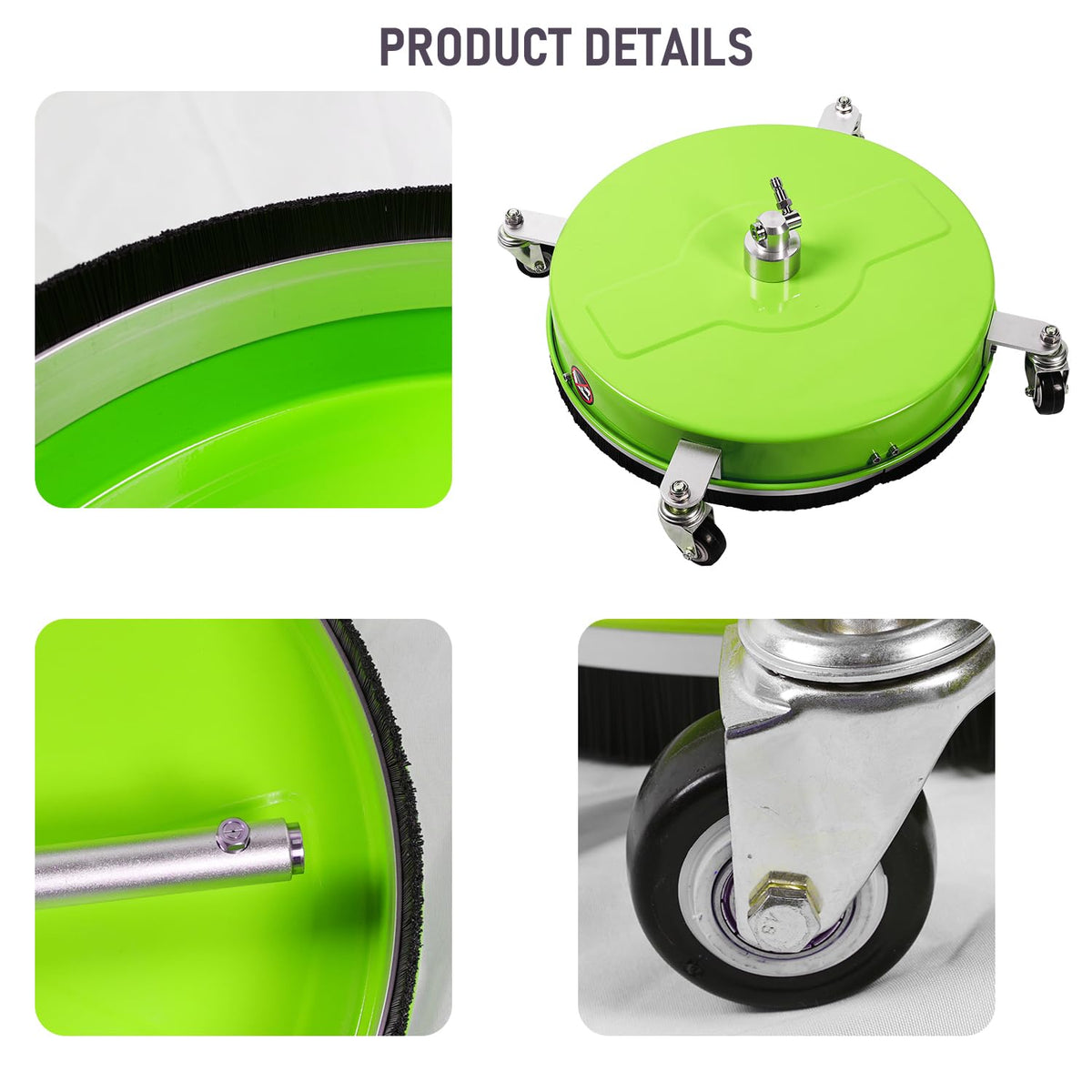 Wexo Palindrog nozzle cleaner included for maintenance and performance.