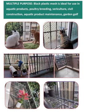 WEYHDDTL versatile garden netting deters wildlife during growing seasons.