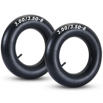 Weyleity 2-pack inner tube 300-350-8 with TR13 valve for easy inflation on wheelbarrows
