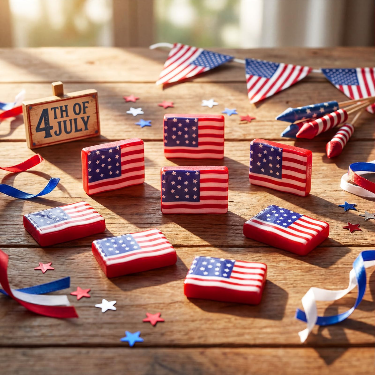 Weysat bulk 50 mini flags pack ideal for gifts and decorations in bulk.
