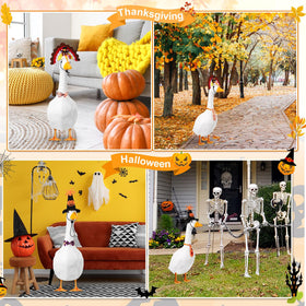 Weysat pumpkin costume for autumn lawn celebration.