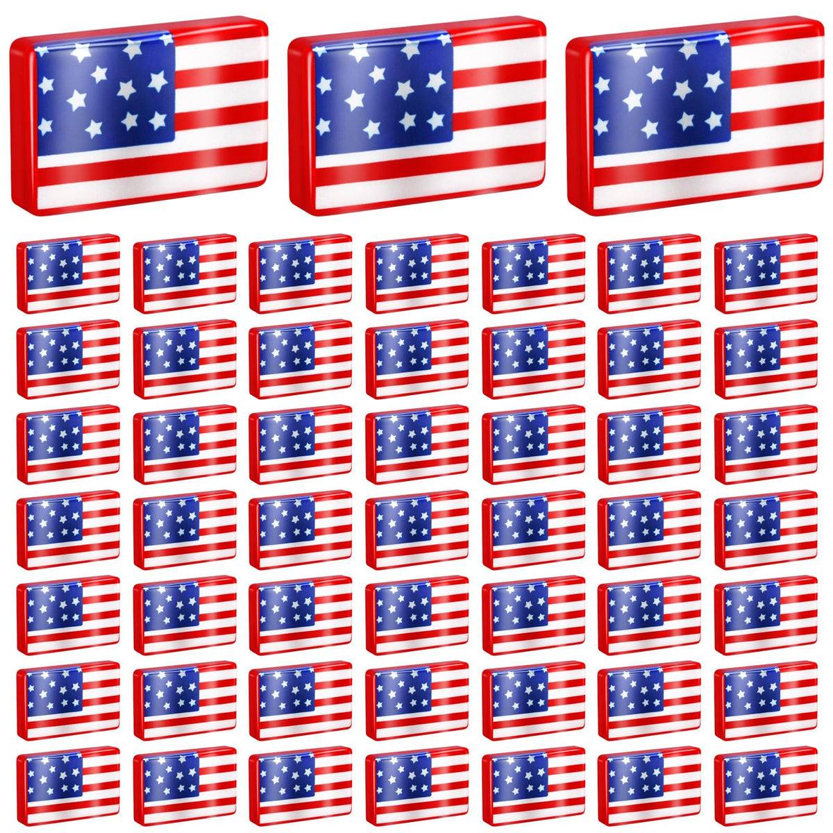 Weysat mini flag collection closeup—perfect for festive tabletop decor.