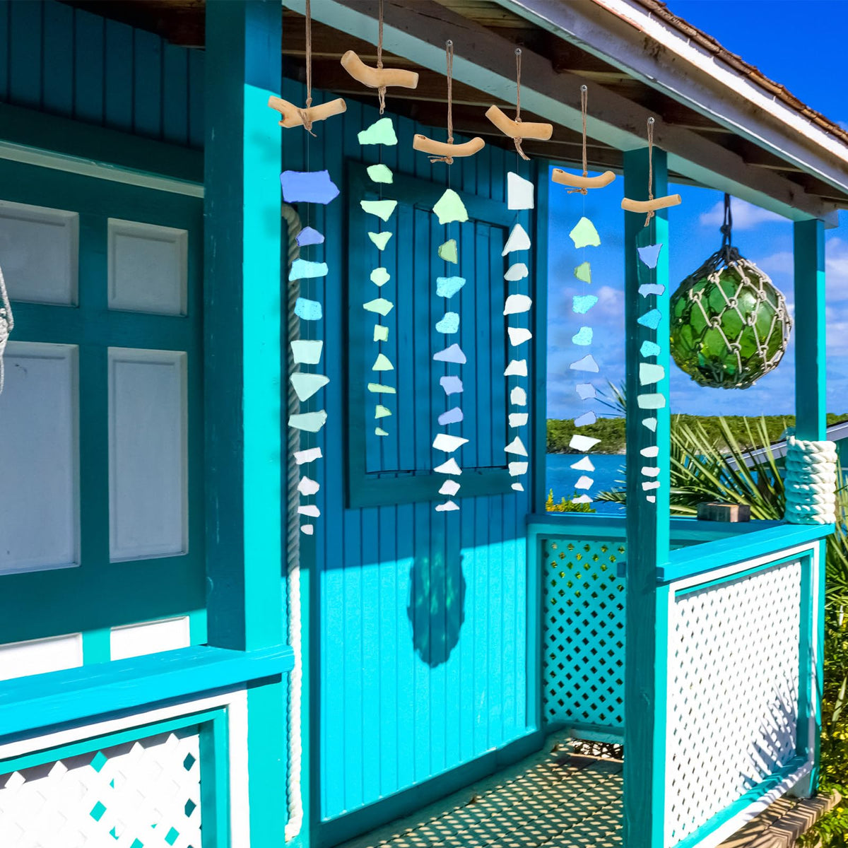 Weysat 18-inch wind chimes suitable for gardens, balconies, and living spaces.