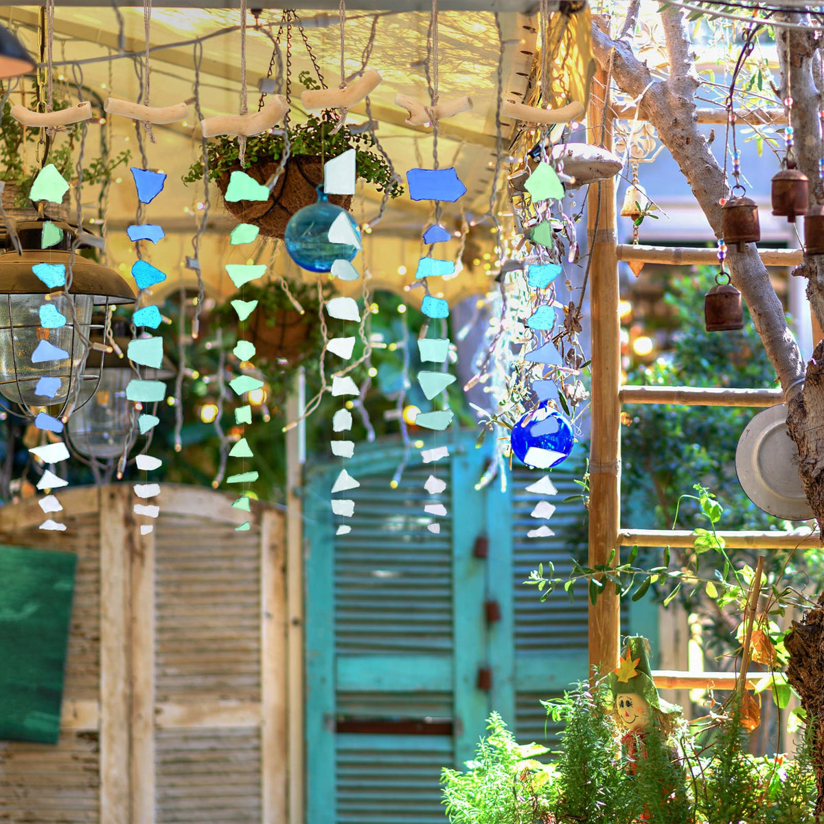 Weysat wind chimes fit versatile boho decor for indoor or outdoor use.