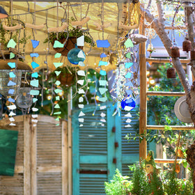 Weysat wind chimes fit versatile boho decor for indoor or outdoor use.