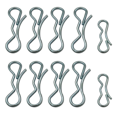 WFCYQ deck clip set with 194209 and 194208 pins securing deck linkage