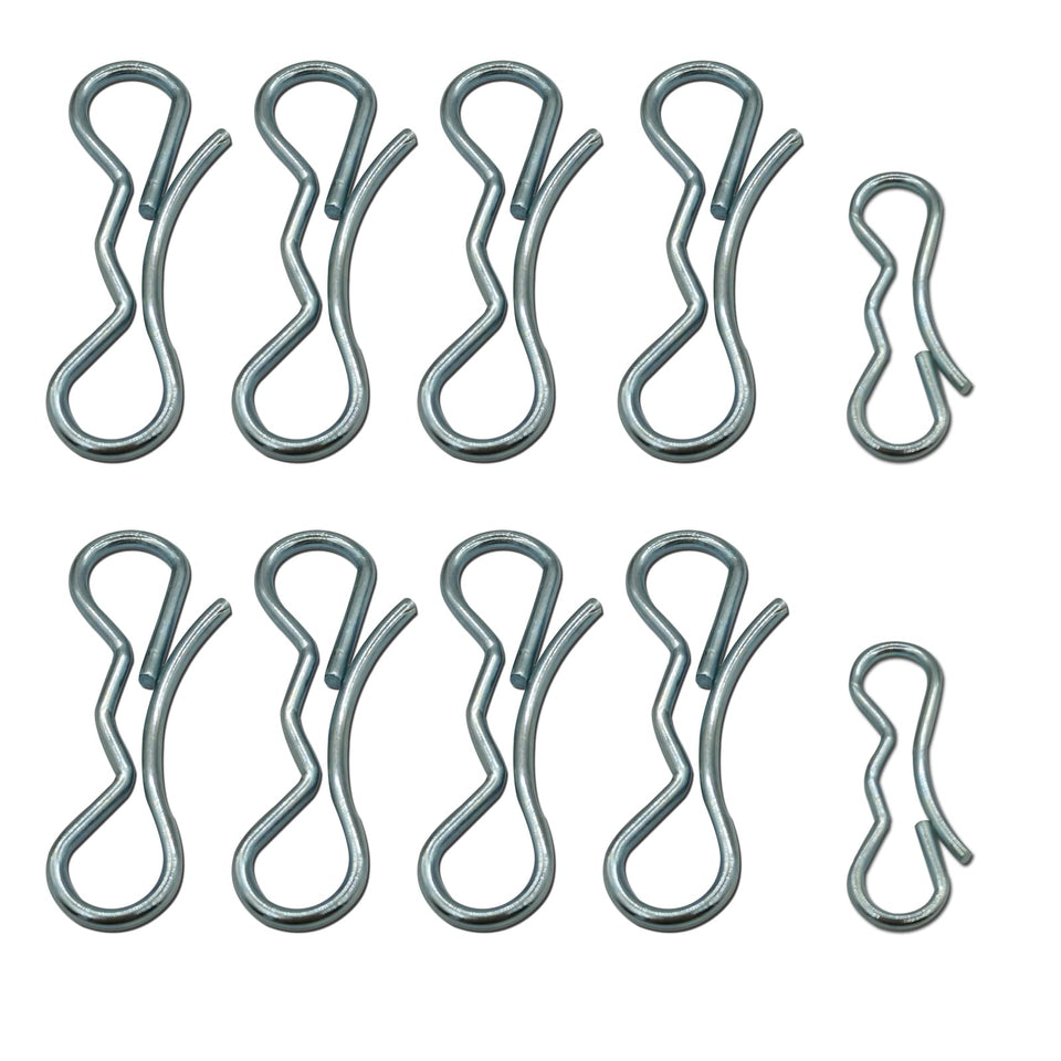 WFCYQ deck clip set with 194209 and 194208 pins securing deck linkage