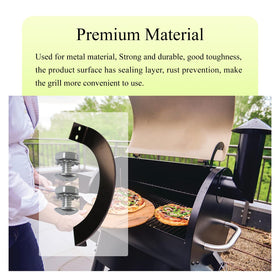 WFCYX BCA002 rust-preventive finish resists outdoor grilling conditions.