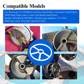 WFCYX diverter spider gasket for Clearwater promotes steady filtration flow and reduced maintenance.