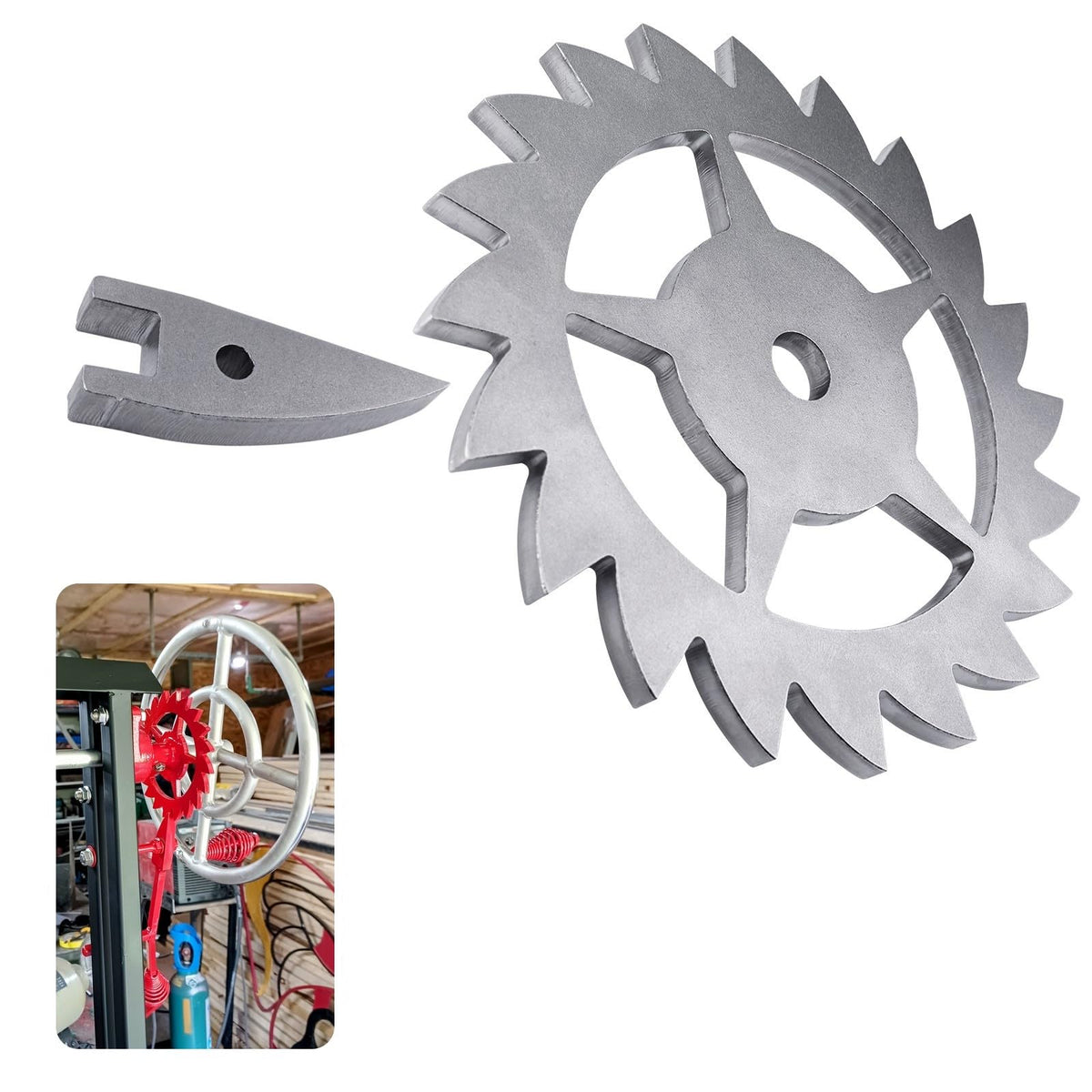 WFCYX ratchet paw gear fit Santa Maria grill for secure, adjustable handling.