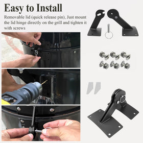 WFCYX compatible with Weber Smokey Mountain 18-5 and 22-5 models