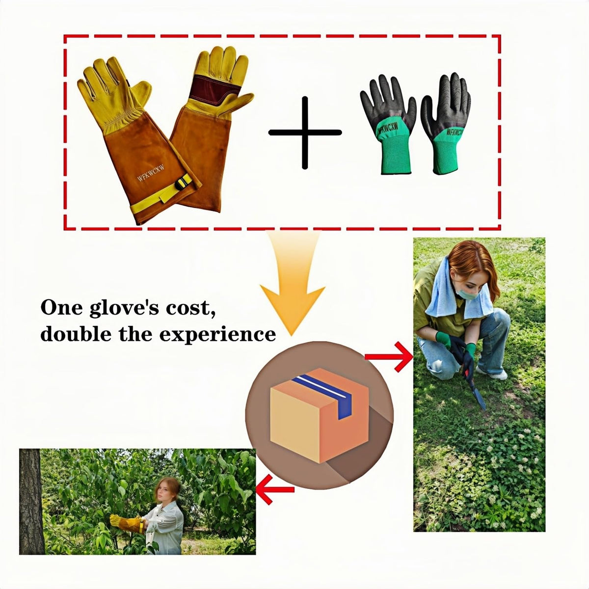 wfkwcxw cow leather palm close-up for flexible grip and durability