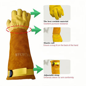 wfkwcxw extended cuff protects forearms during pruning and handling