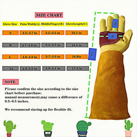 wfkwcxw gardening gloves durable-forearm-protection ideal for tough outdoor tasks