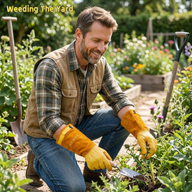 wfkwcxw gardening gloves true-to-size fit stay comfortable for long sessions