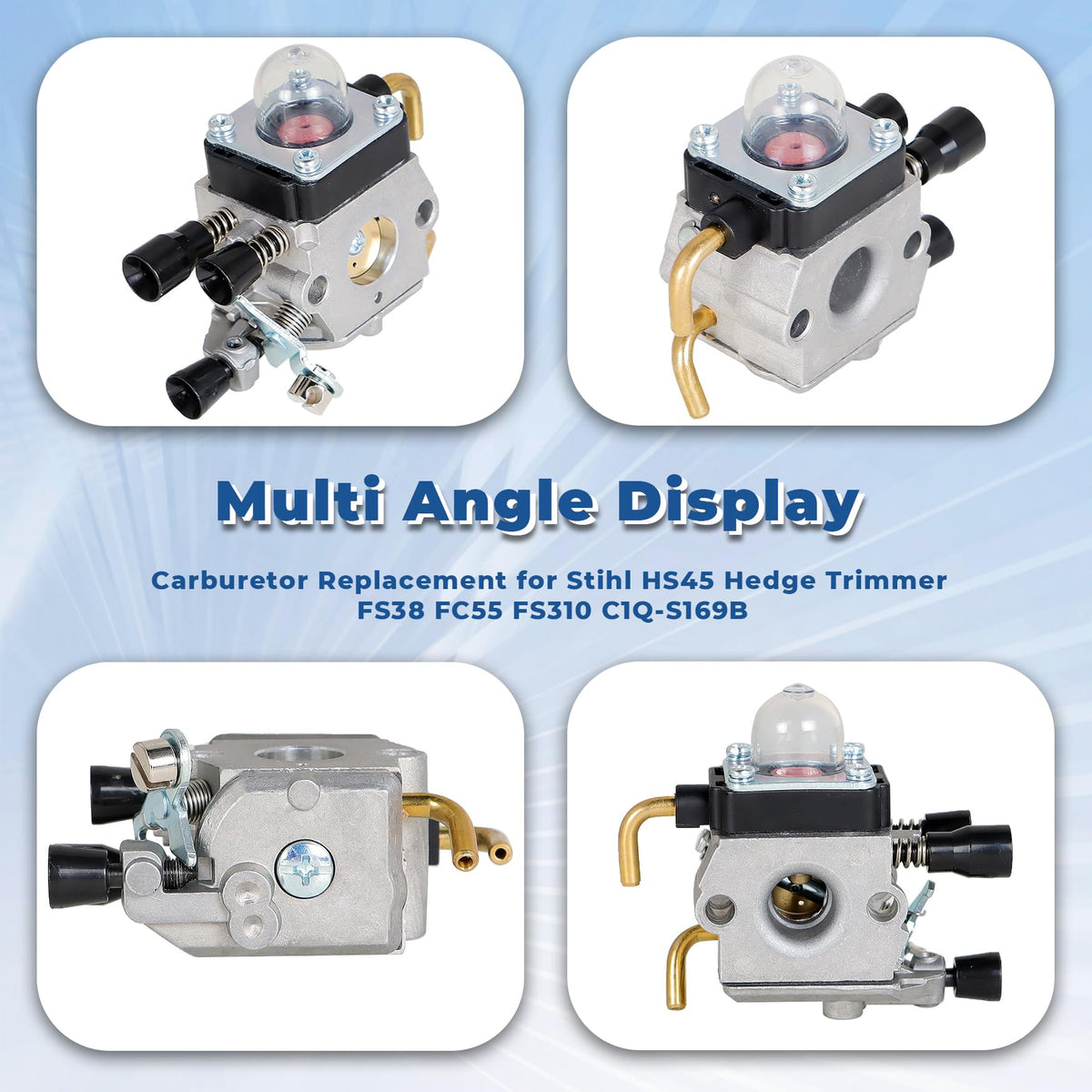 WFLNHB carburetor C1Q-S169B close-up for durable build