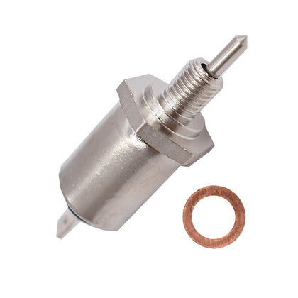 WFLNHB carburetor fuel shut-off solenoid 21188-2011 close-up shows precise valve control