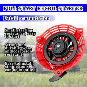 WFSulee easy-install recoil starter reduces downtime during lawn care.