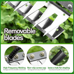 Wggkeep eight-teeth weed puller design grips tough roots effectively.