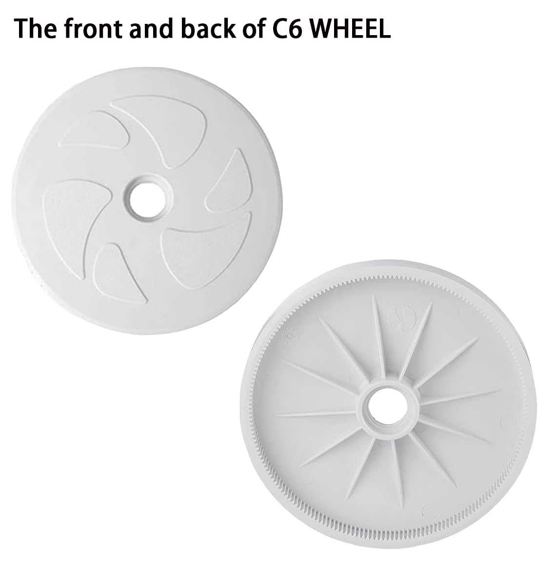 WGLRRGU C60 wheel bearings reduce noise for calmer cleaning sessions.